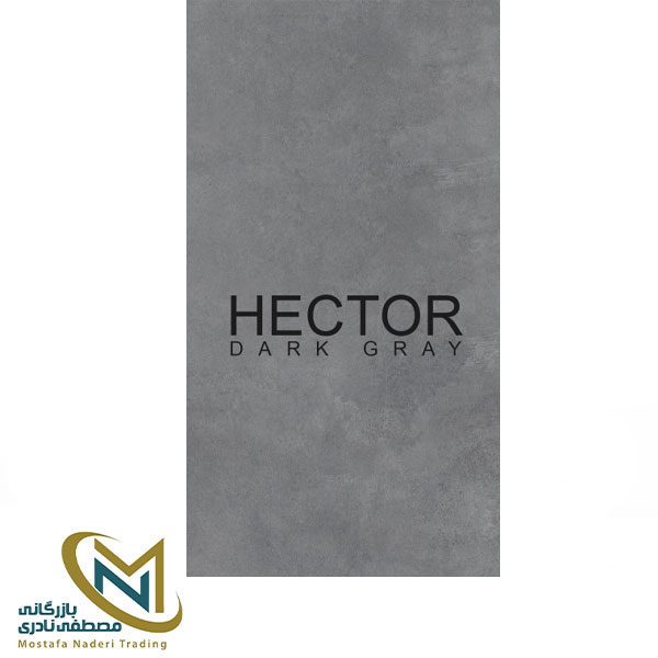 سرامیک 120*60 Glossy گلوریا سرامیک مدل HECTOR DARK GRAY